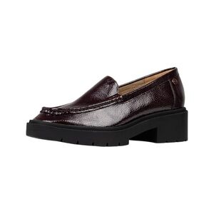 NYDJ Henna Patent Platform Loafers – Size 7.5 | Brand New in Box | burgundy